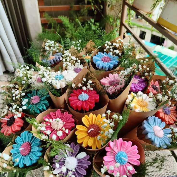 Daisy Bouquet candle