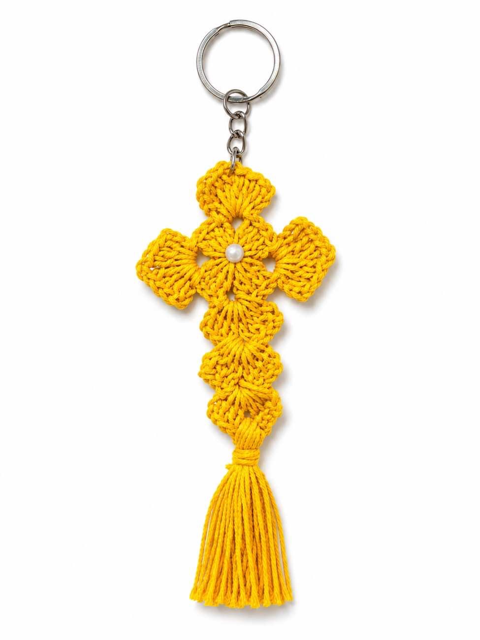 Cross keychain
