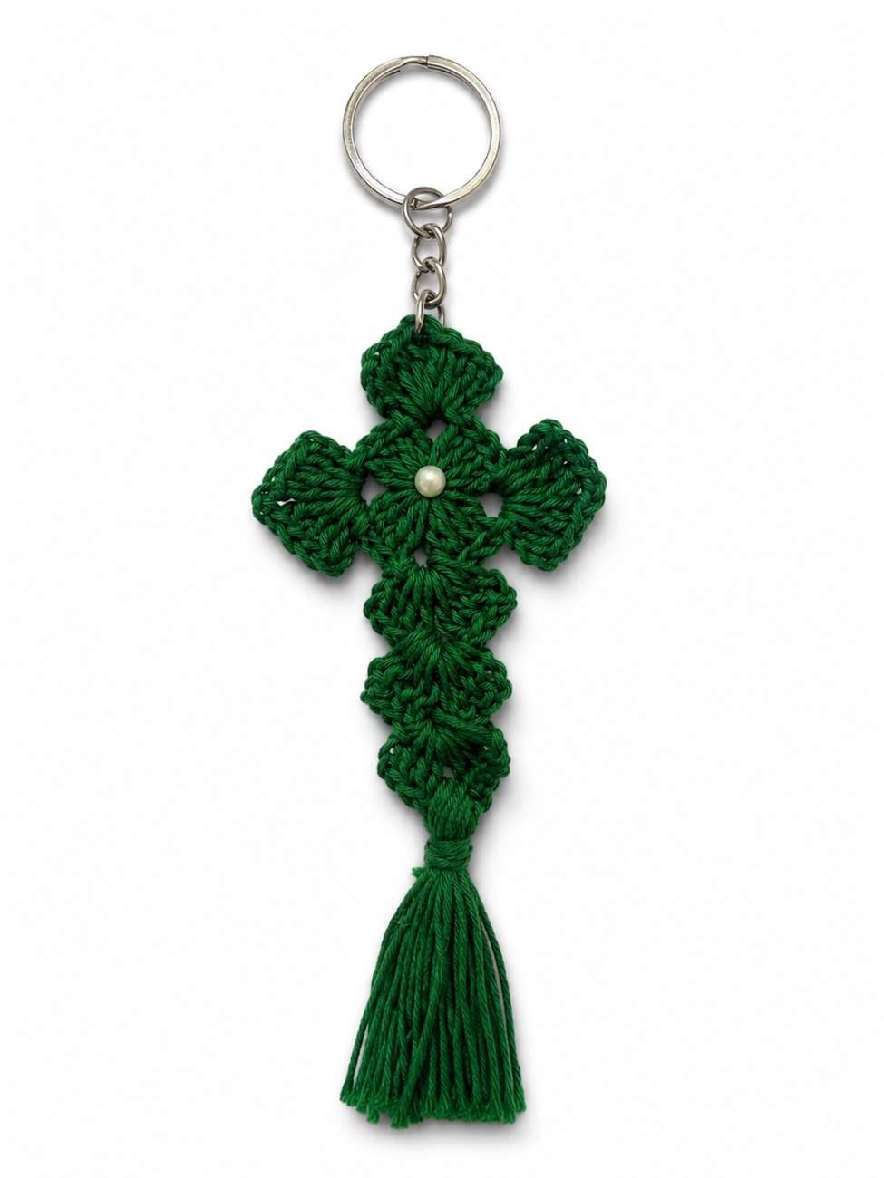 Cross keychain