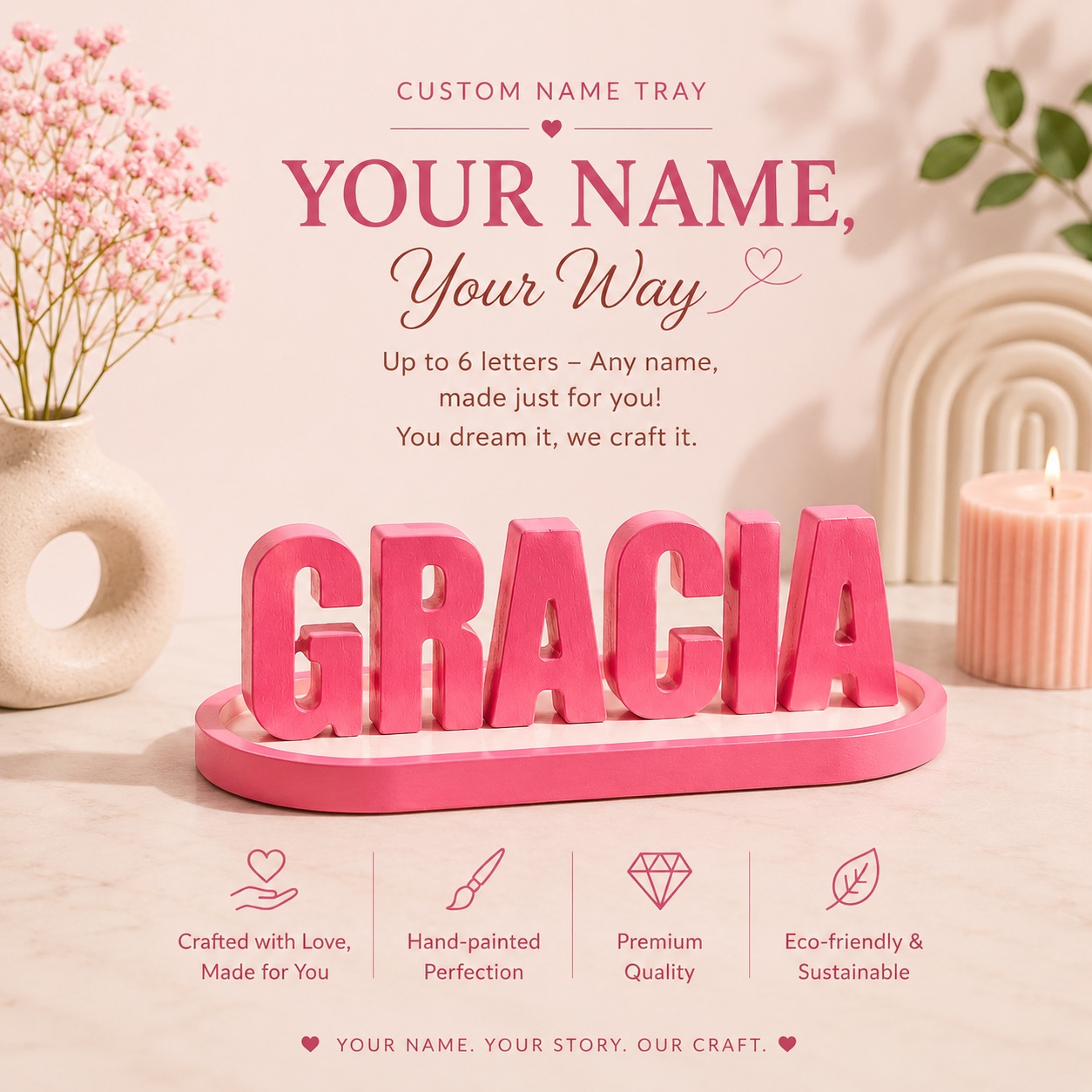 Name tray