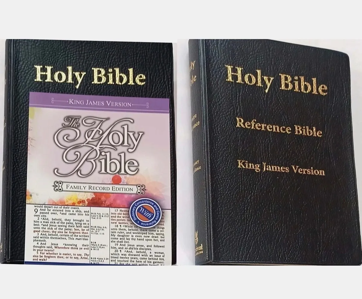 KJV English black bible