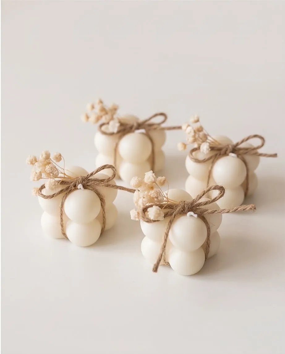 small bubble candle