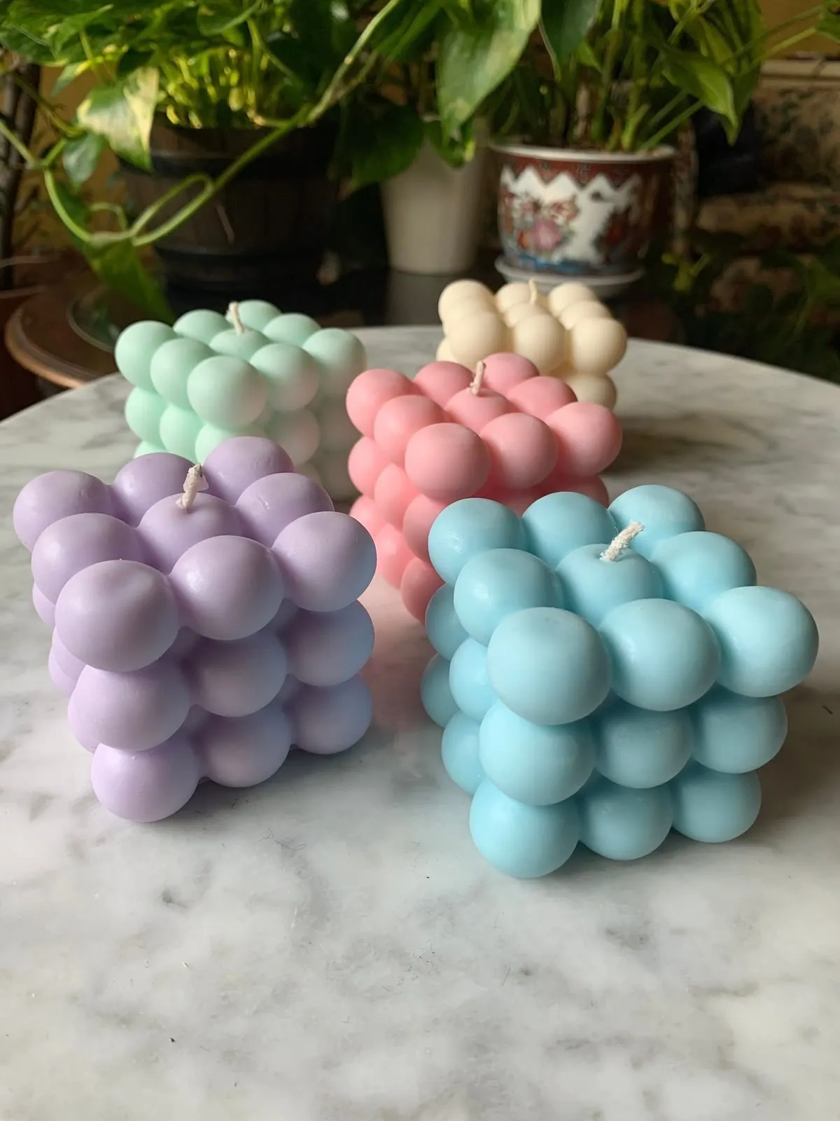 big bubble candle